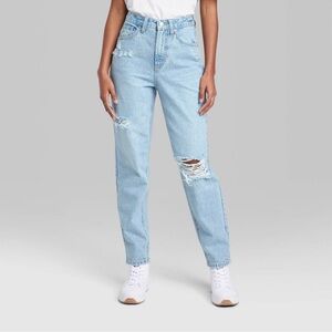 NWT Wild Fable Women’s Super High-Rise Curvy Tapered Jeans